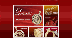 Desktop Screenshot of dexoro.com